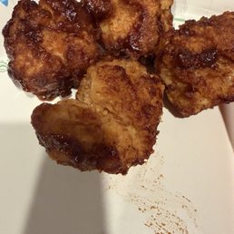 Poorly sauced wings