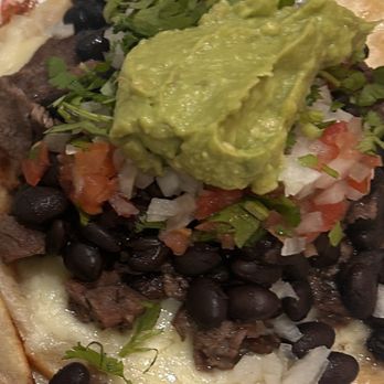 Laberinto de Humo - Super taco with melted cheese, Carne Asada with black beans, fresh pico de gallo & guacamole. - Mexican Near Me - Newark, California Laberinto de Humo - Super taco with melted cheese, Carne Asada with black beans, fresh pico de gallo & guacamole. - Mexican Near Me - Newark, California