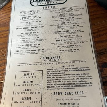 Quarterdeck - Menu - Seafood Near Me - Arlington, Virginia