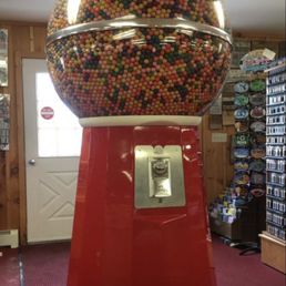 Massive gum ball machine Massive gum ball machine