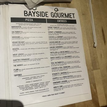 Bayside Gourmet - Italian Near Me - Islamorada, Florida