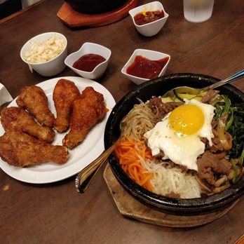 Bonchon Cambridge - John F Kennedy St - Bulgogi Bibimbap $13.99, 5 drumsticks $11.99. - Korean Near Me - Cambridge, Massachusetts
