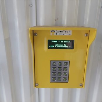 Extra Space Storage - Keypad - Self Storage Near Me - Greensboro, North Carolina