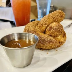 Cascadia Public House - Cinnamon pretzel