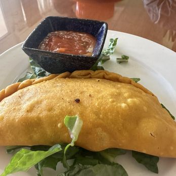 Mimosa Brunch Farm to Table - Rabbit empanadas - Breakfast & Brunch Near Me - Cabán, Puerto Rico