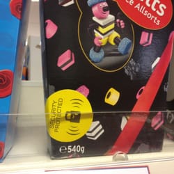 Tesco - Desperate times when the bassets have to be security tagged