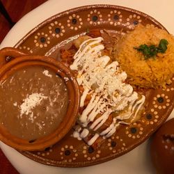 La Patroncita - Chicken Enchiladas ($16)