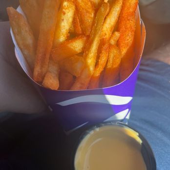 Taco Bell - Seasoned fries with cheese dipping sauce - Fast Food Near Me - Waldorf, Maryland Taco Bell - Seasoned fries with cheese dipping sauce - Fast Food Near Me - Waldorf, Maryland