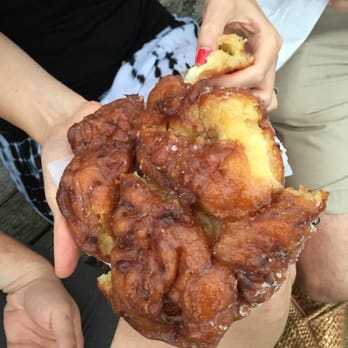 Back Door Donuts - Apple Fritter, still warm and gooey. Delicious. - Bakeries Near Me - Oak Bluffs, Massachusetts