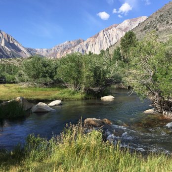Convict Lake Campground - Creek and Mountain views from our site - Campgrounds Near Me - Mammoth Lakes, California Convict Lake Campground - Creek and Mountain views from our site - Campgrounds Near Me - Mammoth Lakes, California