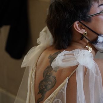 Thuy's Pro Bridal Alterations - alteration after: she replaced the lace up corset with a zipper for a better fit and tightened the straps. - Sewing & Alterations Near Me - Milpitas, California