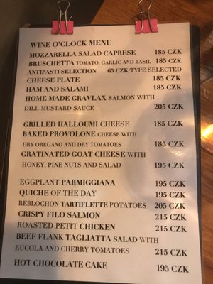Menu photo 1 Wine o'clock Shop Prague, PR Menu photo 1 Wine o'clock Shop Prague, PR