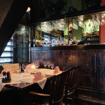 Restaurant Zvonice - Bar and example table - Czech Near Me - Prague, Puerto Rico Restaurant Zvonice - Bar and example table - Czech Near Me - Prague, Puerto Rico