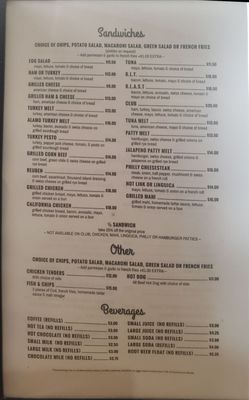 Menu photo 5 Alamo Cafe Alamo, CA