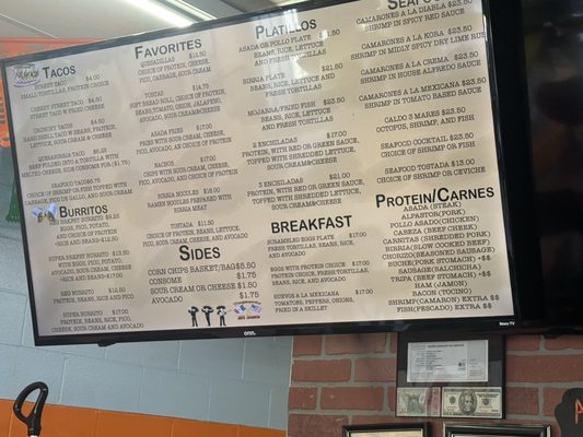 Menu photo 1 Taqueria Mi Raza Sacramento, CA Menu photo 1 Taqueria Mi Raza Sacramento, CA