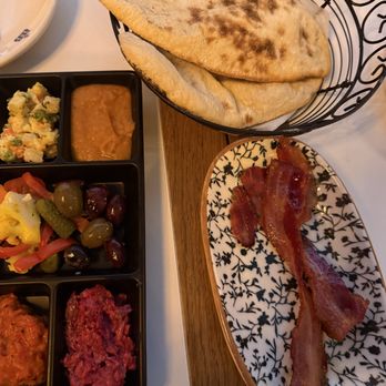 AMBAR Restaurant, Chicago - Spread and Pita - Desserts Near Me - Chicago, Illinois
