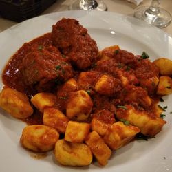 Nanni Ristorante - Beef Braciola and Gnocchi