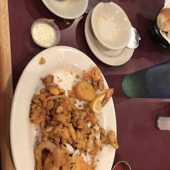Chick-a-dee of Lewiston - What was left of my Fisherman platter - New American Near Me - Lewiston, Maine Chick-a-dee of Lewiston - What was left of my Fisherman platter - New American Near Me - Lewiston, Maine