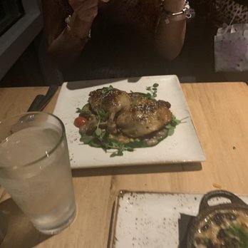 Canvas - The duck and my salmon. I really wish the duck was better. I was spoiled in Japan as well as China and expected a better plate - New American Near Me - Orlando, Florida