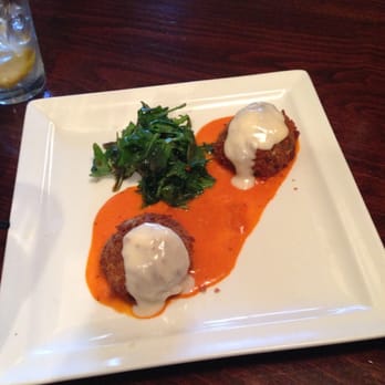 Open Flame - Crab cakes! One of the best ones I've ever had - Breakfast & Brunch Near Me - Hales Corners, Wisconsin