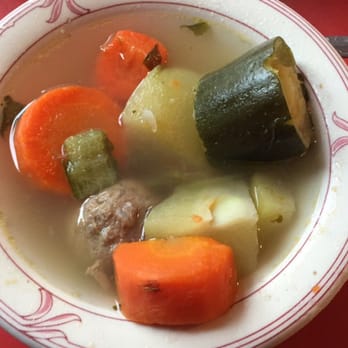 Casa Jimenez - Soap de albondigas (Meatball Soup) - Mexican Near Me - La Puente, California