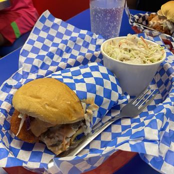 World Famous Hotboys - Chicken Tender Sandwich Combo (with Coleslaw) - Chicken Shop Near Me - Novato, California World Famous Hotboys - Chicken Tender Sandwich Combo (with Coleslaw) - Chicken Shop Near Me - Novato, California