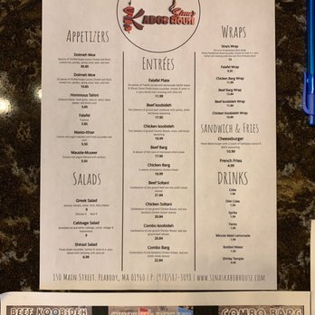 Sina’s Restaurant - Menu - Kebab Near Me - Peabody, Massachusetts Sina’s Restaurant - Menu - Kebab Near Me - Peabody, Massachusetts