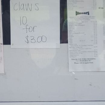 T N Crab Shack - Blue crab claws don't have much meat but come on, $3! Well worth it! - Seafood Near Me - Tampa, Florida T N Crab Shack - Blue crab claws don't have much meat but come on, $3! Well worth it! - Seafood Near Me - Tampa, Florida