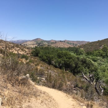 Santa Margarita River Trail - View once you cross the river - Hiking Near Me - Fallbrook, California Santa Margarita River Trail - View once you cross the river - Hiking Near Me - Fallbrook, California