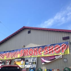 Red Wolf Smokeshop - They have a big banner on the side of the building to help you locate them!!!