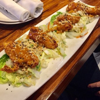 Five West - Fried chicken lettuce wraps - New American Near Me - Rochester, Minnesota Five West - Fried chicken lettuce wraps - New American Near Me - Rochester, Minnesota