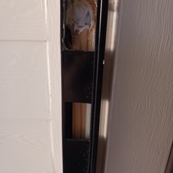 Lowe's Home Improvement - Trim not flush to framing for secure attaching.