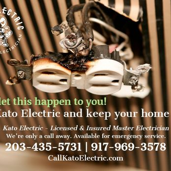 Kato Electric - Let us help you do an energy and safety assessment on your home. - Electricians Near Me - New Fairfield, Connecticut Kato Electric - Let us help you do an energy and safety assessment on your home. - Electricians Near Me - New Fairfield, Connecticut