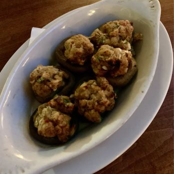 Joshua's Restaurant & Tavern - Crabmeat Stuffed Mushrooms - American Near Me - Brunswick, Maine