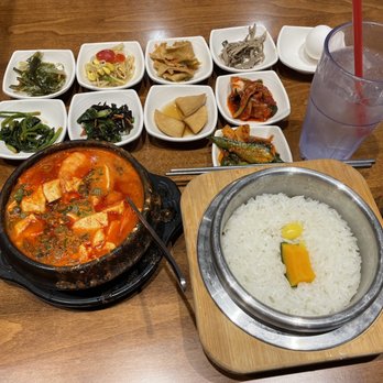 Chanmaru - Spicy tofu with shrimp. - Korean Near Me - Carrollton, Texas