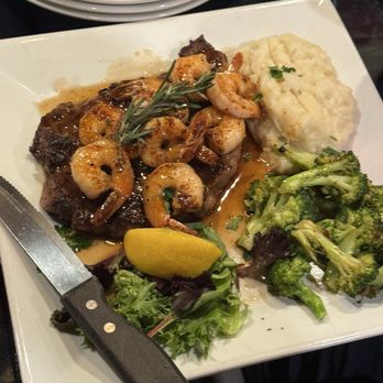 528 Italian American - Ribeye surf and turf with shrimp special - Steakhouses Near Me - Tappahannock, Virginia 528 Italian American - Ribeye surf and turf with shrimp special - Steakhouses Near Me - Tappahannock, Virginia