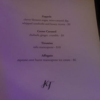 Kissa Tanto - Their dessert menu~ - Japanese Near Me - Vancouver, British Columbia