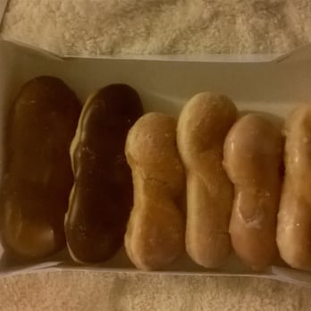Krispy Kreme - Going back to their classic glaze after tonight. This is my order, including four "twists" My remote is next to the box to compare the sizes - Donuts Near Me - Gardena, California Krispy Kreme - Going back to their classic glaze after tonight. This is my order, including four "twists" My remote is next to the box to compare the sizes - Donuts Near Me - Gardena, California