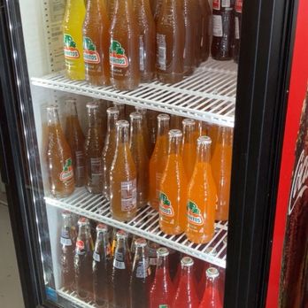 Viva El Taco Express - Beverage options, there's Jarritos! They also have all flavors of aguas frescas. - Tacos Near Me - Las Vegas, Nevada