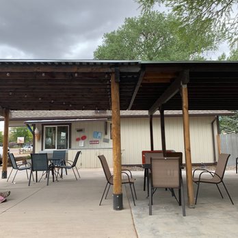 Slackers Burger Joint - Outside patio seating. - Burgers Near Me - Torrey, Utah Slackers Burger Joint - Outside patio seating. - Burgers Near Me - Torrey, Utah