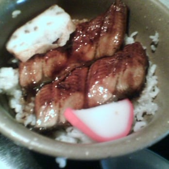 Chopstix - Eel over Sticky Rice (this really is bigger in person) - Sushi Bars Near Me - San Diego, California Chopstix - Eel over Sticky Rice (this really is bigger in person) - Sushi Bars Near Me - San Diego, California