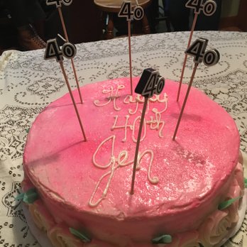 Edible Creations by Gerry - My 40th Birthday Cake by Edible Creations November 21, 2015 - Cupcakes Near Me - Westport, Massachusetts