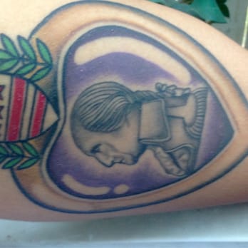 Captured Tattoo - Shaun's work Purple Heart - Tattoo Near Me - Tustin, California