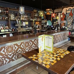 Upstairs bar