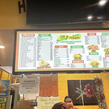 Los 2 Pedros - Menu - Mexican Near Me - San Diego, California Los 2 Pedros - Menu - Mexican Near Me - San Diego, California
