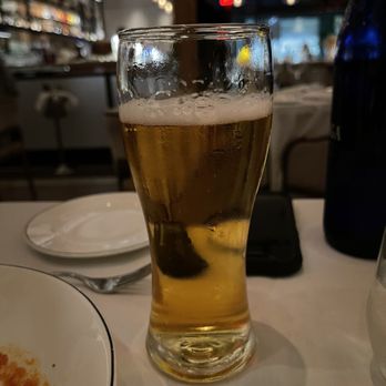 Osteria La Baia - Peroni from a bottle. We thought it was draft because it was not poured at the table. - Italian Near Me - New York, New York Osteria La Baia - Peroni from a bottle. We thought it was draft because it was not poured at the table. - Italian Near Me - New York, New York