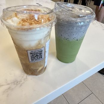 Da Vien Coffee - Coconut coffee latte and a sesame matcha under around $13 for both - Coffee & Tea Near Me - Cerritos, California Da Vien Coffee - Coconut coffee latte and a sesame matcha under around $13 for both - Coffee & Tea Near Me - Cerritos, California