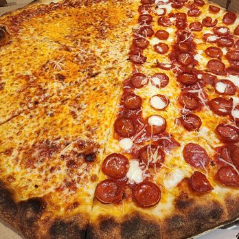 Two Sons - Half cheese half pepperoni - Pizza Near Me - Grand Rapids, Michigan Two Sons - Half cheese half pepperoni - Pizza Near Me - Grand Rapids, Michigan