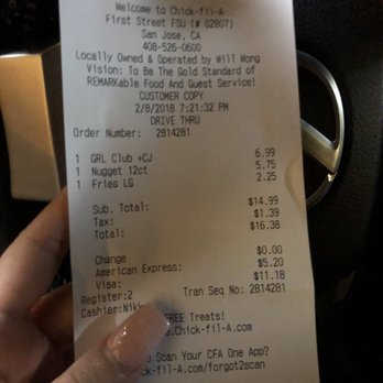 Chick-fil-A - Fast Food Near Me - San Jose, California