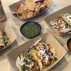 Taqueria El Camino - Tacos, taquitos, chips & salsa, cold Tecate